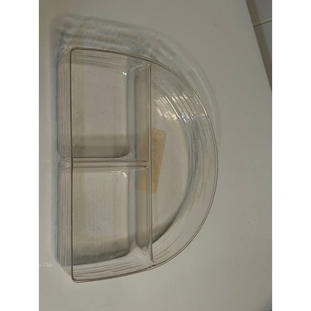 VTG Longaberger Basket Protector Clear Collector Harmony #1 Top Divided 43362‎